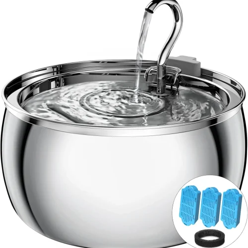 Stainless Steel Cat Water Fountain