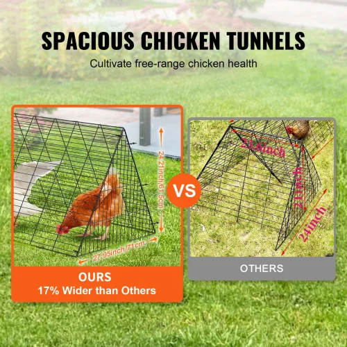 Outdoor Chicken Tunnels