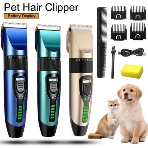 Quiet Rechargeable Pet Hair Clipper