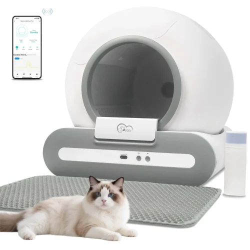 Smart Self Cleaning Cat Litter Box